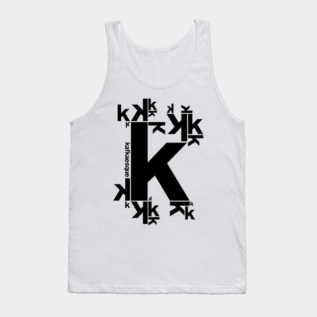 KAFKAESQUE Tank Top by THEUSUALDESIGNERS